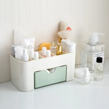 Kệ mỹ phẩm nhiều ngăn nhựa - Giá 19.500đ, gọn gàng, tiện lợi cho bàn 7