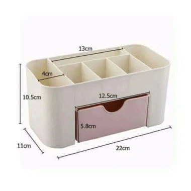 Kệ mỹ phẩm nhiều ngăn nhựa - Giá 19.500đ, gọn gàng, tiện lợi cho bàn 8