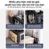 Kệ nhà bếp 2 tầng điều chỉnh, thép chịu nhiệt, phù hợp lò vi sóng và nồi cơm điện 3