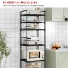 Kệ Nhà Bếp 6 Tầng Đa Năng Bằng Sắt Sơn Tĩnh Điện Lắp Ráp Nhanh Tiện Lợi 5