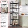 Kệ Nhà Bếp 6 Tầng Đa Năng Bằng Sắt Sơn Tĩnh Điện Lắp Ráp Nhanh Tiện Lợi 6