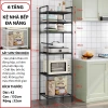 Kệ Nhà Bếp 6 Tầng Đa Năng Bằng Sắt Sơn Tĩnh Điện Lắp Ráp Nhanh Tiện Lợi 10