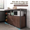 Kệ nhà bếp 80-120cm Xám-Đen - Nhiều ngăn, tủ bếp đa năng, chỉ 669.000 dong 8