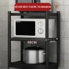 Kệ nhà bếp đa năng IMU Furniture bánh xe, sơn tĩnh điện sắt dày, giá chỉ 498.000₫