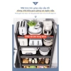 Kệ nhà bếp đa năng LUXE bánh xe di chuyển - Đựng hoa quả, rau củ, đồ, 429.000đ 5
