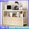 Kệ Nhà Bếp Đa Năng RACK Gỗ MDF và Thép Carbon, Kèm Ngăn Đựng Lò Vi Sóng, Giá Ưu Đãi 549k