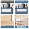 Kệ Nhà Bếp Đa Năng RACK Gỗ MDF và Thép Carbon, Kèm Ngăn Đựng Lò Vi Sóng, Giá Ưu Đãi 549k 4