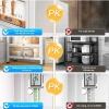 Kệ nhà bếp đa năng thông minh thép carbon có bánh xe - Tiết kiệm không gian, 699.000₫ 7