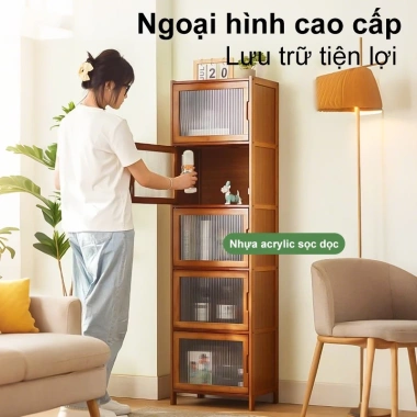 Kệ Nhà Bếp LACCOHUG 3‑6 Tầng Bánh Xe – Giá 399.000₫, Dùng cho Phòng Khách, Tắm, Ban Công 3 Kệ Nhà Bếp LACCOHUG 3‑6 Tầng Bánh Xe – Giá 399.000₫, Dùng cho Phòng Khách, Tắm, Ban Công 3