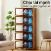 Kệ Nhà Bếp LACCOHUG 3‑6 Tầng Bánh Xe – Giá 399.000₫, Dùng cho Phòng Khách, Tắm, Ban Công 4