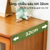 Kệ Nhà Bếp LACCOHUG 3‑6 Tầng Bánh Xe – Giá 399.000₫, Dùng cho Phòng Khách, Tắm, Ban Công 7