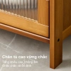 Kệ Nhà Bếp LACCOHUG 3‑6 Tầng Bánh Xe – Giá 399.000₫, Dùng cho Phòng Khách, Tắm, Ban Công 8