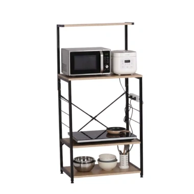 Kệ nhà bếp RICHOME B-H-SH495-D-1 I-R-SH596W - kệ lò vi sóng, giá chỉ 849.000₫