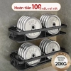 Kệ nhà tắm dán tường DANLE DL 145 - Nhôm cao cấp, dày dặn, miếng dán siêu chắc, giá chỉ 155.000₫ 4