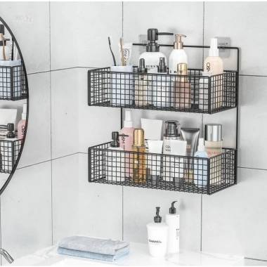 Kệ Nhà Tắm Dán Tường Thép Không Gỉ Cao Cấp Lưới Đa Năng, Góc Tiện Lợi, 23,050₫ 3 Kệ Nhà Tắm Dán Tường Thép Không Gỉ Cao Cấp Lưới Đa Năng, Góc Tiện Lợi, 23,050₫ 3