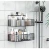 Kệ Nhà Tắm Dán Tường Thép Không Gỉ Cao Cấp Lưới Đa Năng, Góc Tiện Lợi, 23,050₫ 6