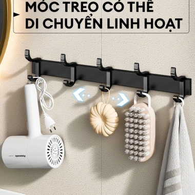Kệ nhà tắm Enomax đa năng treo tường, đựng mỹ phẩm, dầu gội, lắp đặt nhanh – Giá 89.800₫