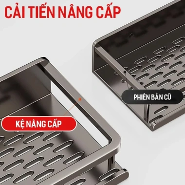 Kệ nhà tắm Enomax dán tường đa năng nhôm hàng không, đựng mỹ phẩm, dầu gội - Bảo hành 10 năm - Giá chỉ 139.000₫ 2 Kệ nhà tắm Enomax dán tường đa năng nhôm hàng không, đựng mỹ phẩm, dầu gội - Bảo hành 10 năm - Giá chỉ 139.000₫ 2
