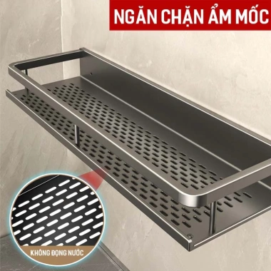 Kệ nhà tắm Enomax dán tường đa năng nhôm hàng không, đựng mỹ phẩm, dầu gội - Bảo hành 10 năm - Giá chỉ 139.000₫ 3 Kệ nhà tắm Enomax dán tường đa năng nhôm hàng không, đựng mỹ phẩm, dầu gội - Bảo hành 10 năm - Giá chỉ 139.000₫ 3
