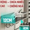 Kệ nhà tắm Enomax dán tường đa năng nhôm hàng không, đựng mỹ phẩm, dầu gội - Bảo hành 10 năm - Giá chỉ 139.000₫ 4
