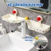Kệ Nhà Tắm Không Khoan Gắn Bồn Rửa Mặt Mini Xoay 90° Giá Ưu Đãi 129k 3