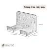 Kệ nhà tắm treo máy sấy tóc dán tường nhựa gợn sóng - Chỉ 74.000₫, tiết kiệm không gian 8