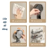 Kệ nhà tắm Zenlife hút chân không, kèm móc treo khăn, giá để dầu gội, sữa tắm, không khoan đục, chống han gỉ, giảm 22% 4
