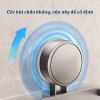 Kệ nhà tắm Zenlife hút chân không, kèm móc treo khăn, giá để dầu gội, sữa tắm, không khoan đục, chống han gỉ, giảm 22% 6