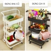 Kệ nhựa 3 tầng nhập khẩu có bánh xe - Đựng bỉm sữa, giá chỉ 56.250₫ 7