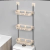 Kệ nhựa đa năng 2-3 tầng nhà tắm, nhà vệ sinh – Tiết kiệm không gian, gắn tường Babee 6