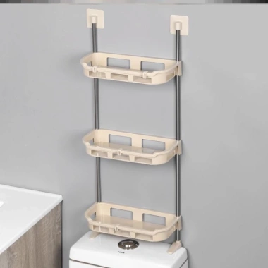 Kệ nhựa đa năng 2-3 tầng nhà tắm, nhà vệ sinh – Tiết kiệm không gian, gắn tường Babee 6 Kệ nhựa đa năng 2-3 tầng nhà tắm, nhà vệ sinh – Tiết kiệm không gian, gắn tường Babee 6