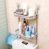Kệ nhựa đa năng 2-3 tầng nhà tắm, nhà vệ sinh – Tiết kiệm không gian, gắn tường Babee 11