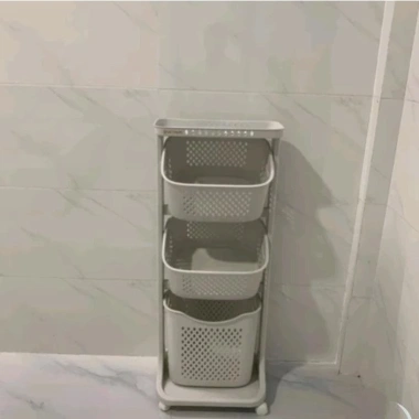 Kệ nhựa đa năng 3 tầng có bánh xe - Tiện Ích Việt, giá chỉ 79.000đ (giảm từ 101.120đ) 3