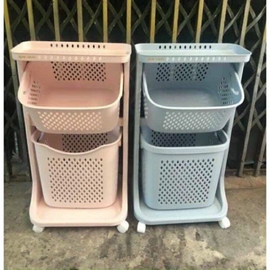 Kệ nhựa đa năng 3 tầng có bánh xe - Tiện Ích Việt, giá chỉ 79.000đ (giảm từ 101.120đ) 7