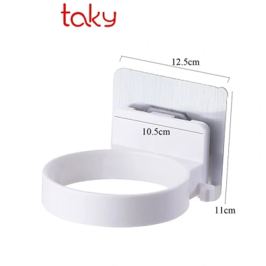 Kệ Nhựa Taky Để Máy Sấy Tóc Dán Tường - Tiện Dụng, Gọn Gàng, Miếng Dán Siêu Chắc, Không Khoan - Giá 39.000 VND 5