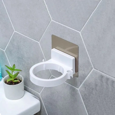 Kệ Nhựa Taky Để Máy Sấy Tóc Dán Tường - Tiện Dụng, Gọn Gàng, Miếng Dán Siêu Chắc, Không Khoan - Giá 39.000 VND 6
