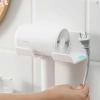 Kệ Nhựa Taky Trắng Dán Tường - Gài Máy Sấy Tóc, Lắp Đặt Dễ Dàng, Tiện Dụng Nhà Tắm 4