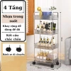 Kệ Nhựa Trong Suốt 3 Tầng Bánh Xe Đa Năng – Đựng Sách, Mỹ Phẩm, Đồ Học Tập, Trang Trí Phòng Doremon, Giá 198.000 VND 9