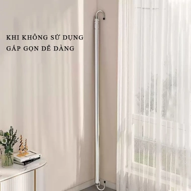 Kệ phơi ban công DREAM OF LOVE - Giá thông minh, điều chỉnh chiều dài ngắn, giảm 20%