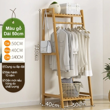 Kệ quần áo đa năng nhiều tầng, chắc chắn cho phòng ngủ & ký túc xá - 316.000₫ 10