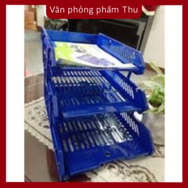 Kệ rập 3 tầng Xukiva 182.3 - Kệ hồ sơ nhựa bền, hiện đại, giá ưu đãi 130.000₫