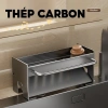 Kệ rửa chén Enomax Thép Carbon treo khăn, miếng rửa, bảo hành 10 năm, 185.000₫ 3