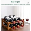 Kệ rượu STAY ECO bằng tre xếp tầng tối giản sang trọng - Giá 299.000đ cho gia đình, khách sạn, nhà hàng 4