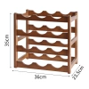 Kệ rượu STAY ECO bằng tre xếp tầng tối giản sang trọng - Giá 299.000đ cho gia đình, khách sạn, nhà hàng 9