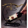 Kệ rượu vang 6 móc treo ly kim loại mạ vàng, đế vân đá sang trọng – Giá chỉ 299.000₫ | Mei Decor 4