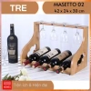Kệ rượu vang để bàn gỗ tre sang trọng - Giá chỉ 298.000₫, giảm từ 369.520₫ 8