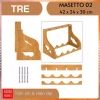 Kệ rượu vang để bàn gỗ tre sang trọng - Giá chỉ 298.000₫, giảm từ 369.520₫ 9