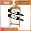 Kệ rượu vang để bàn gỗ tre sang trọng - Giá chỉ 298.000₫, giảm từ 369.520₫ 10