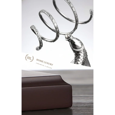 Kệ Rượu Vang Decor Hình Cá - Giá để chai rượu sang trọng, giảm còn 350.000đ