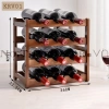 Kệ rượu vang Hoả Tốc HN gỗ cao cấp tre khối, 9-12-16 chai, giá 459.000₫ 3